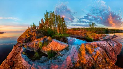 Каменные чудеса: Фотографии карельских скал и образований