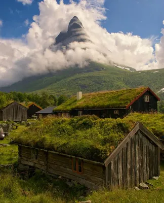 Фотографии северного сияния в Норвегии в формате HD