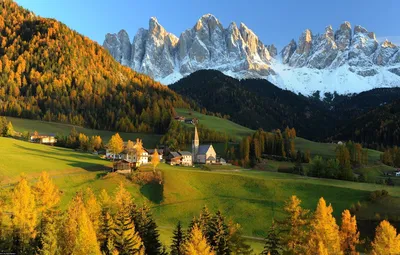Фото Пейзажей Швейцарии: Загадочные Горные Вершины в Full HD