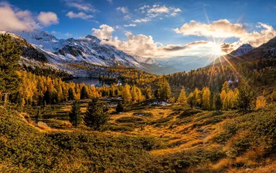 Арт-снимки швейцарских пейзажей: вдохновение и красота