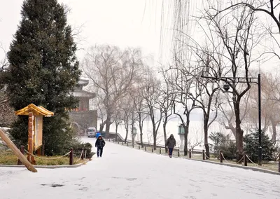 Загадочные виды Пекина зимой: выберите размер и формат вашего фото!