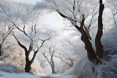 Зимние мгновения Пекина: Выбирайте размер и формат фото по вашему желанию!