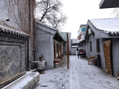 Зимние силуэты Пекина: Фото в различных размерах и форматах.