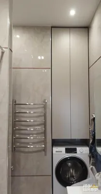 Организация пространства в ванной комнате с помощью пенала