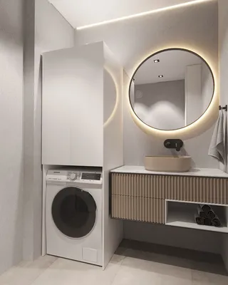 Модный пенал для ванной комнаты