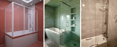 Фото перегородок в ванной комнате: выберите стиль и материал