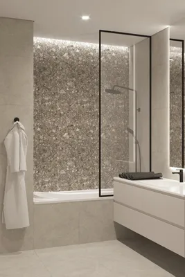 Фото перегородок в ванной комнате: идеи для создания функционального пространства