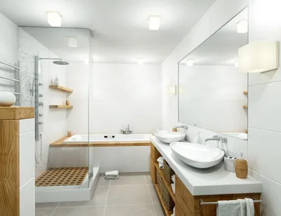 Перегородки в ванной комнате: фото идеи для маленьких пространств