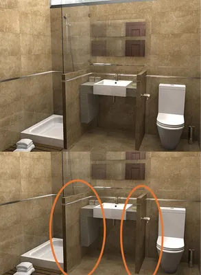 Фото перегородок в ванной комнате, которые помогут создать релаксационную зону