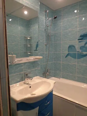 Фото ванной комнаты в хрущевке в HD качестве