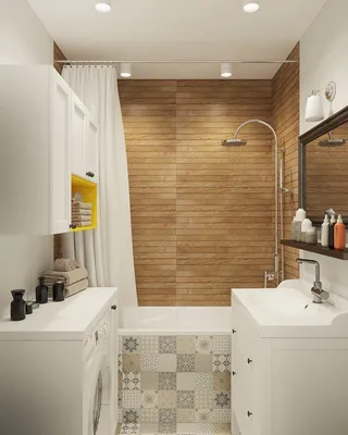 Удивительные преобразования ванной комнаты в панельном доме