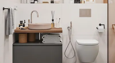 Стильные решения для ванной комнаты в панельном доме