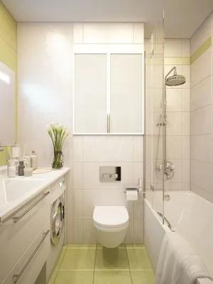 Фото ванной комнаты в панельном доме. Скачать бесплатно в хорошем качестве.