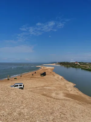 Пересыпь пляж: место, где сливаются небо и море