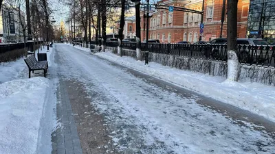 Фотографии Перми в зимних нарядах: Очарование снегопада