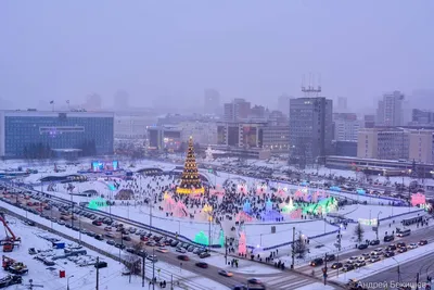 Пермь зимой в объективе: Фотографии городского ландшафта