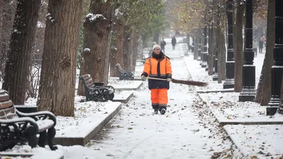 Зимние картины: Встречаем снег на фото