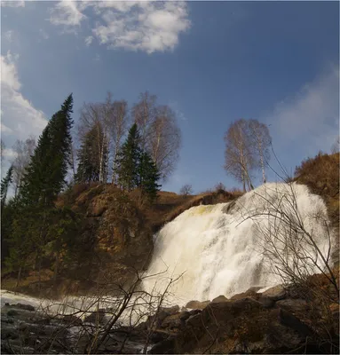 Фото Пещерского водопада алтайского края: изумительные виды на экране