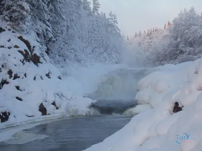 GIF арт Пещерского водопада