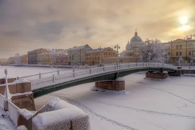 Зимний Санкт-Петербург: загрузите красоту города в нужном формате