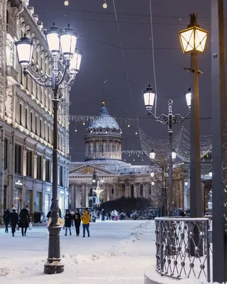 Петербург в зимней красе: загрузите фото в формате по вашему выбору