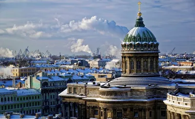 Зимний Санкт-Петербург: загрузите красоту города в JPG, PNG, WebP