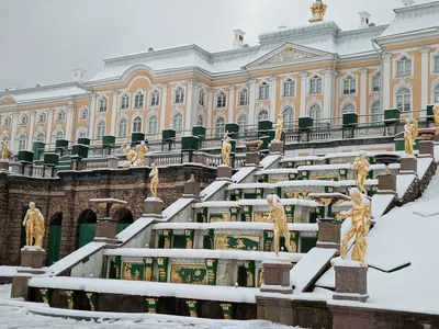 Фотографии зимнего Петергофа: Выберите свой формат и размер