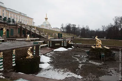 Зимний Петергоф: Фотографии различных размеров для загрузки