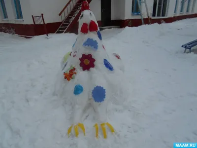 Зимний фон с снежным Петухом: Фото на айфон в Full HD