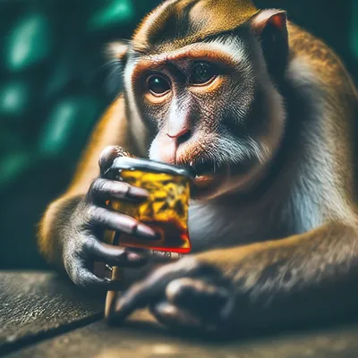 Свежие кадры: Пьяные обезьяны в новом формате