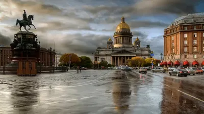 Обои с дождем в Петербурге: Фото для скачивания