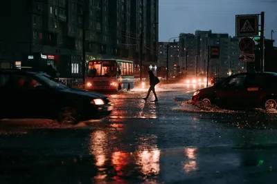 Дождевые моменты в Санкт-Петербурге: визуальная поэзия