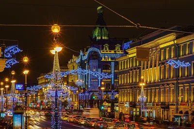 Новогодний праздник в Петербурге: Фотоистория