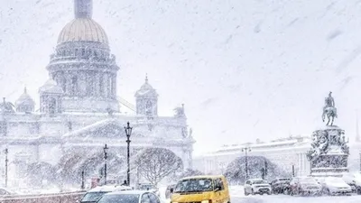 Зимние чудеса: фотографии Санкт-Петербурга в снегу.