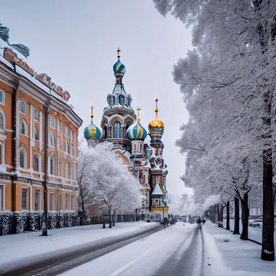 Захватывающий вид Петербурга в снегу: фотоотчет