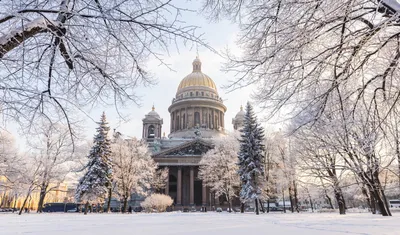 Петербург в снегу: магия зимнего города на фото