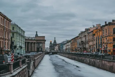 Фото Петербурга в морозную красоту