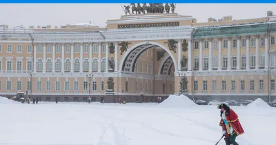 Фотографии снежного Питера: выберите размер изображения