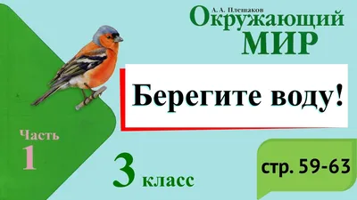 Плакат Берегите Воду 3 Класс: визуальное воплощение важных идей