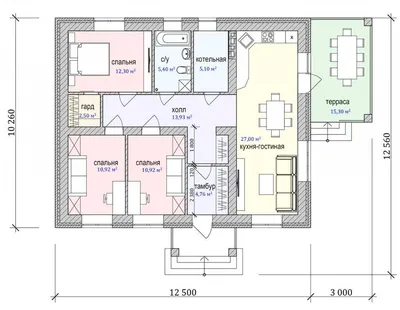 Фотография спален в HD качестве в доме 12x12