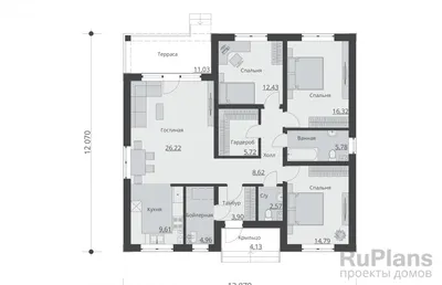 Новая картинка: Изысканный дизайн спален в доме 12x12