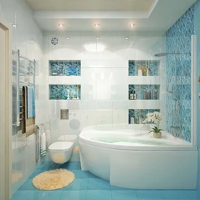 Пластиковые стены в ванной: изображения в Full HD для скачивания