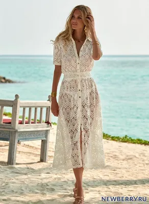 Пляжное платье: красивые фото для просмотра