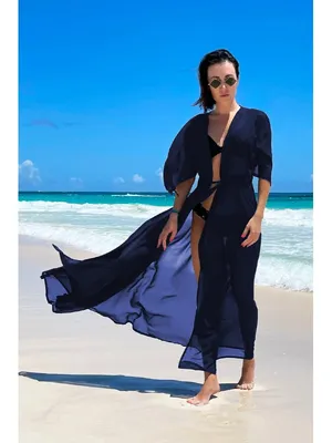 Фото платья для пляжа с вышивкой