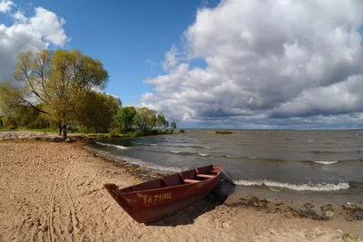 Фото Плещеево озеро пляж на закате