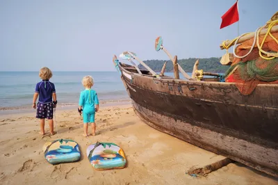 Пляж Агонда Гоа: красивые фото для скачивания