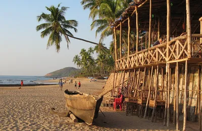 Пляж Анджуна Гоа: Фото и изображения в JPG формате