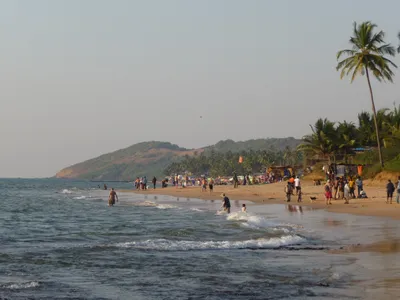 Пляж Анджуна Гоа: Фото и изображения в WebP формате