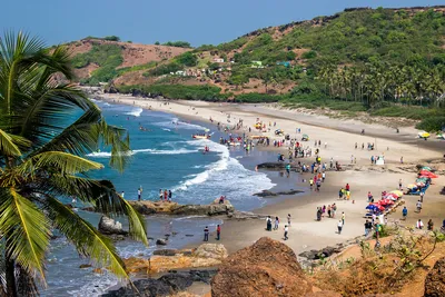 Пляж Анджуна Гоа: Фото и изображения в разрешении 4K