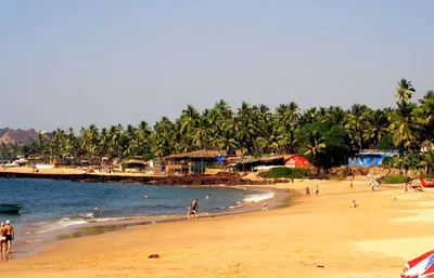 Пляж Анджуна Гоа: Фото в PNG формате